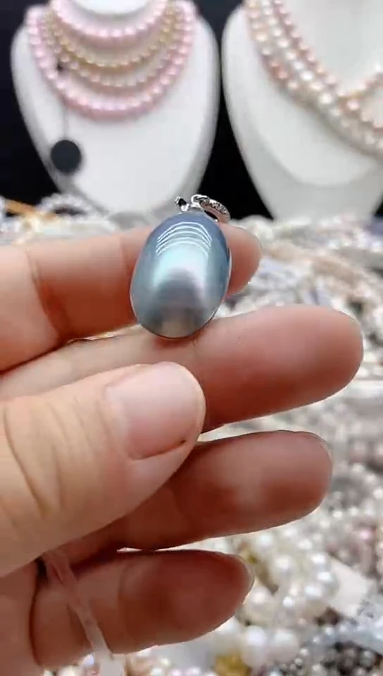 淡水珍珠未镶嵌颈饰1