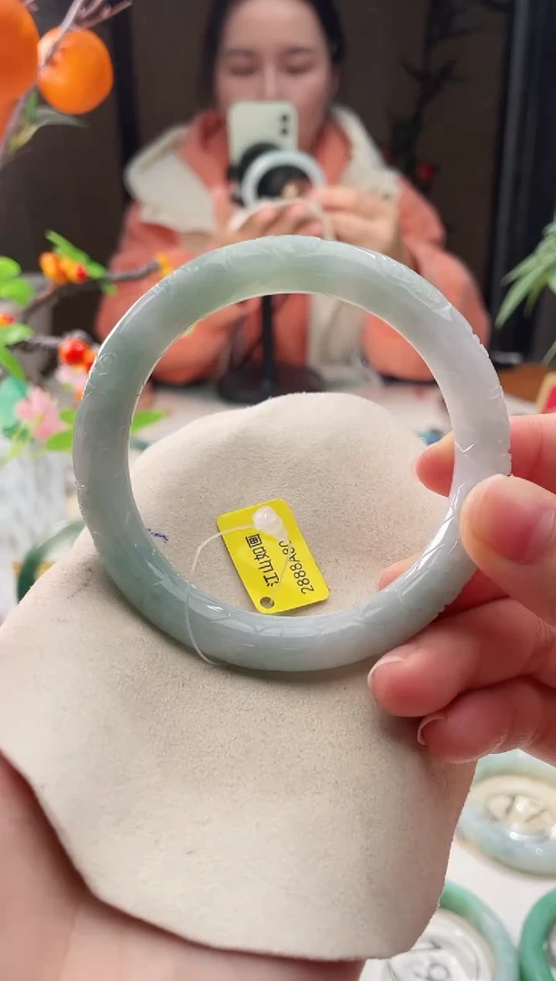 未镶嵌手镯翡翠3  翡翠手镯 59