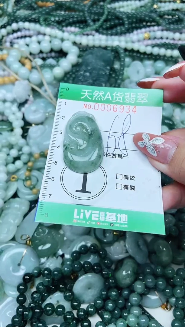 颈饰未镶嵌翡翠翡翠