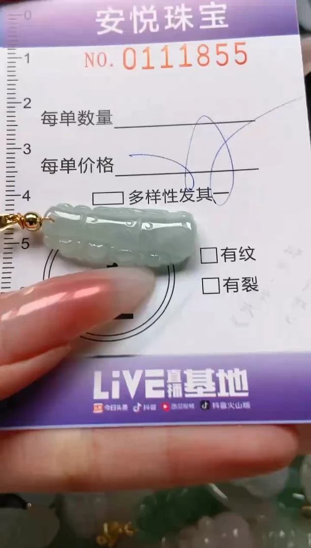 【闪购商品】翡翠颈饰未镶嵌闪购0111855