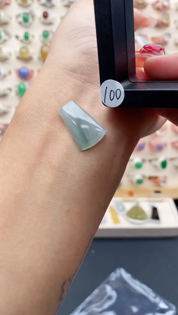 【闪购商品】翡翠裸石缅甸天然A货翡翠-100