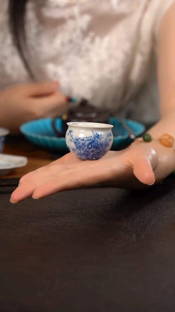 聚澜堂灵石竹子小缸杯