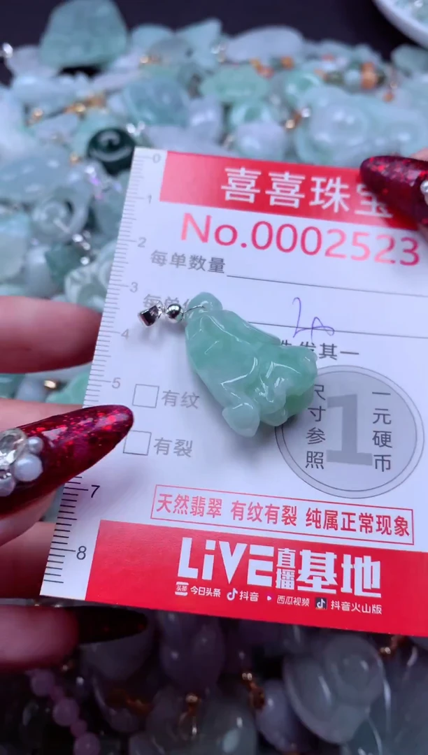 颈饰未镶嵌翡翠2523