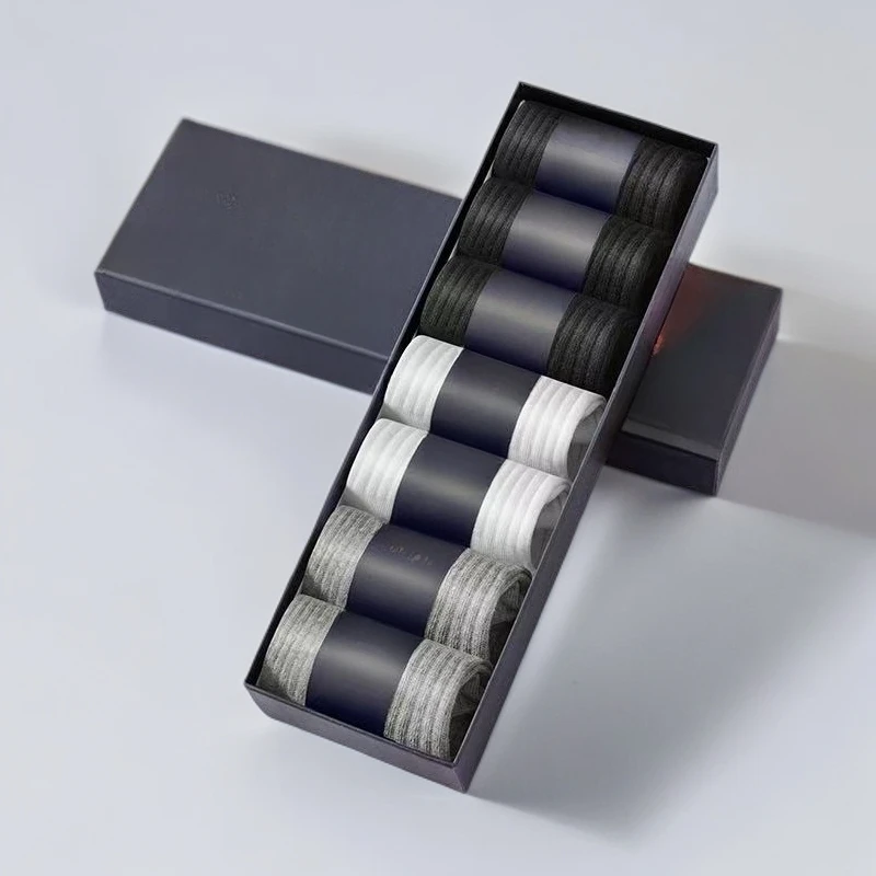 2006简约时尚高端四季短筒男袜