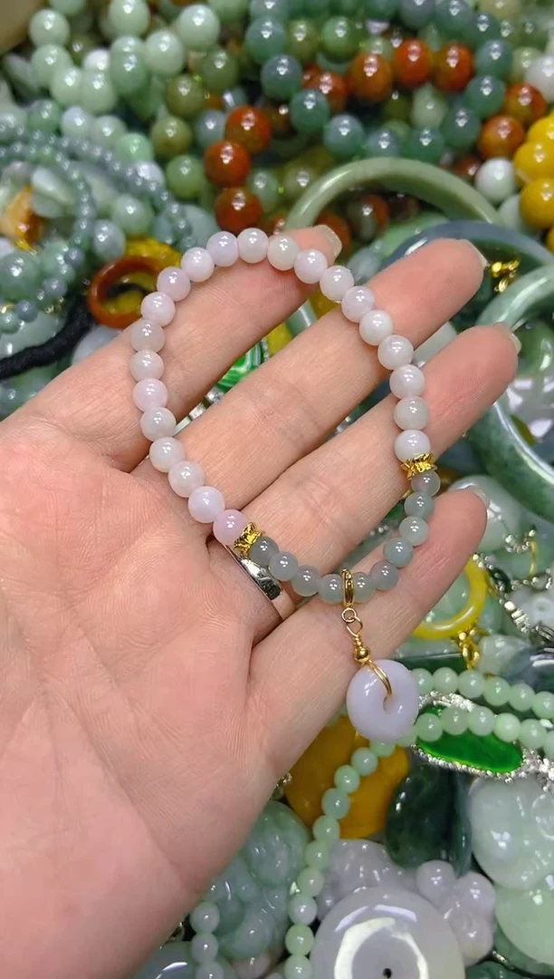 颈饰未镶嵌翡翠5mm