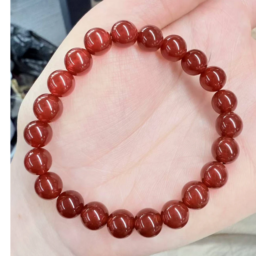 S-819 红玛瑙 水晶手串