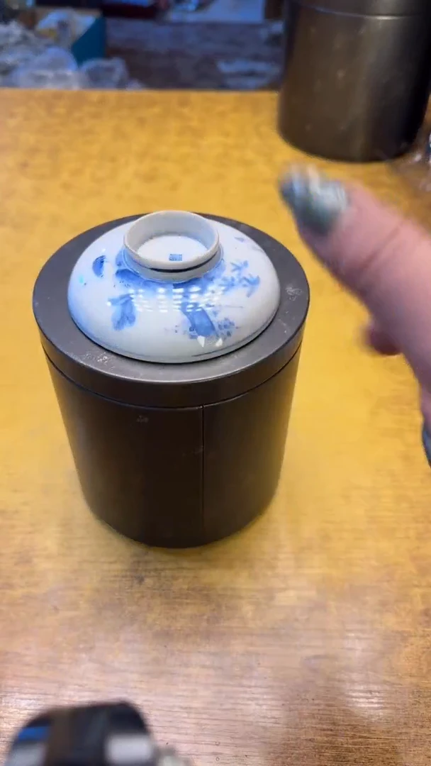 瓷器瓷器瑕疵老破旧56  龙井碗