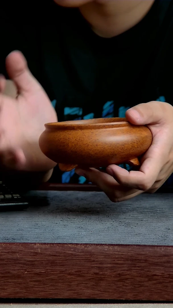 紫砂花盆9.5*4.5内径紫砂花盆