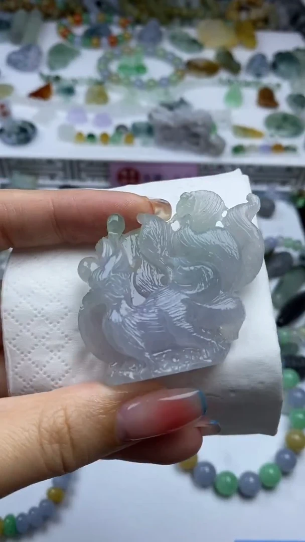 未镶嵌定制翡翠娜毛货定制不退不换