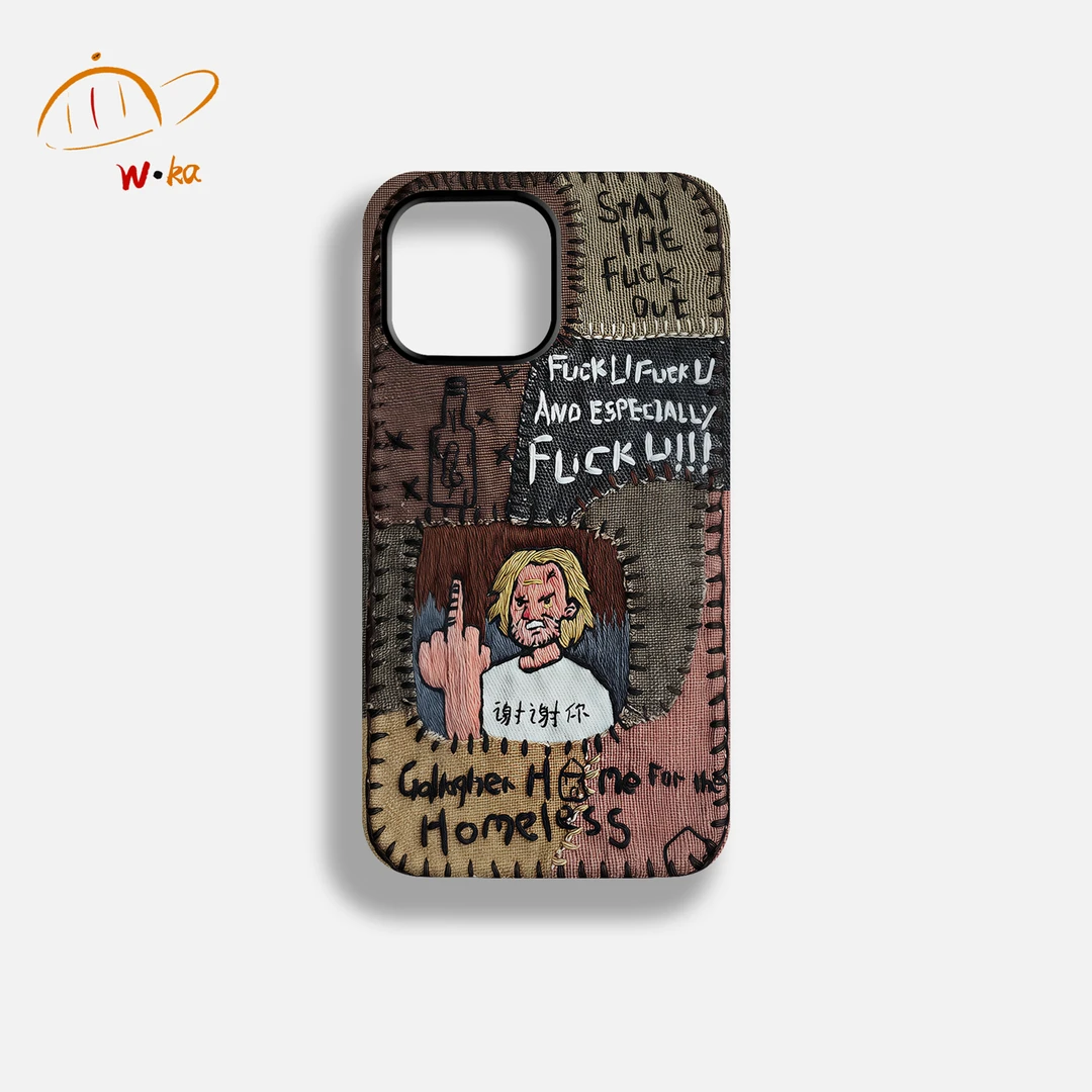 坏老头-菲林二合一二代适用于苹果17pro华为vivo小米手机壳小众