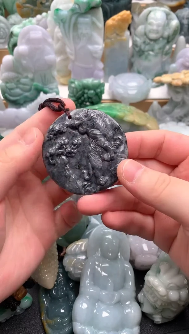 吊坠(不含链)未镶嵌翡翠1