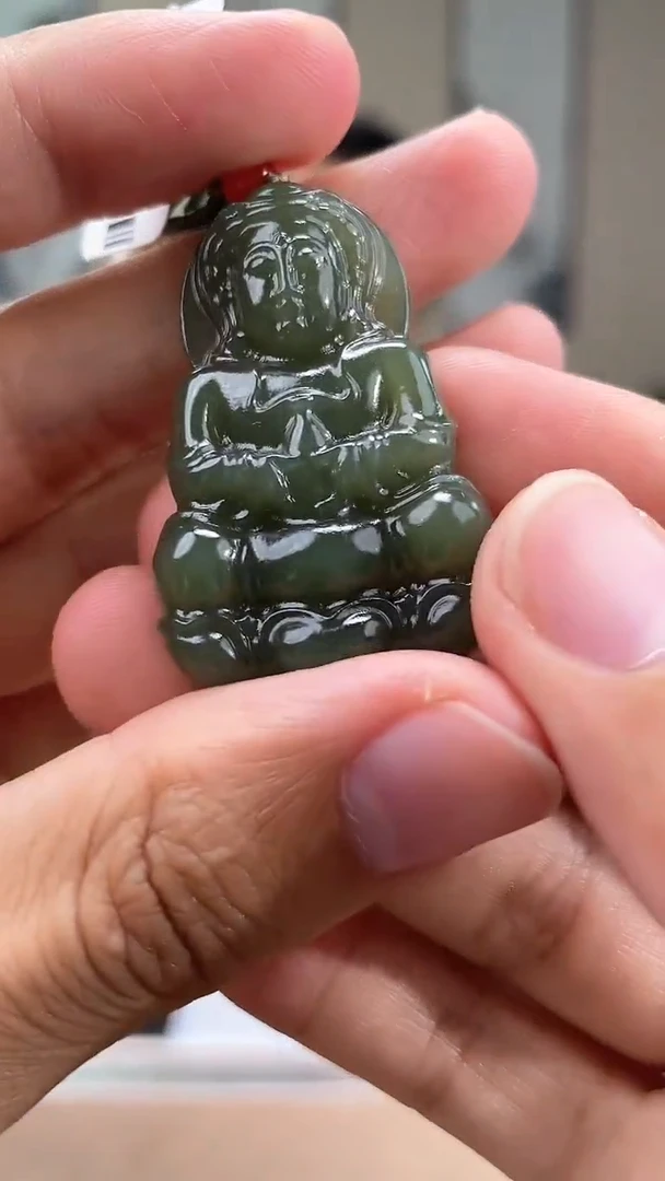 和田玉未镶嵌颈饰多样性拍一发一020085