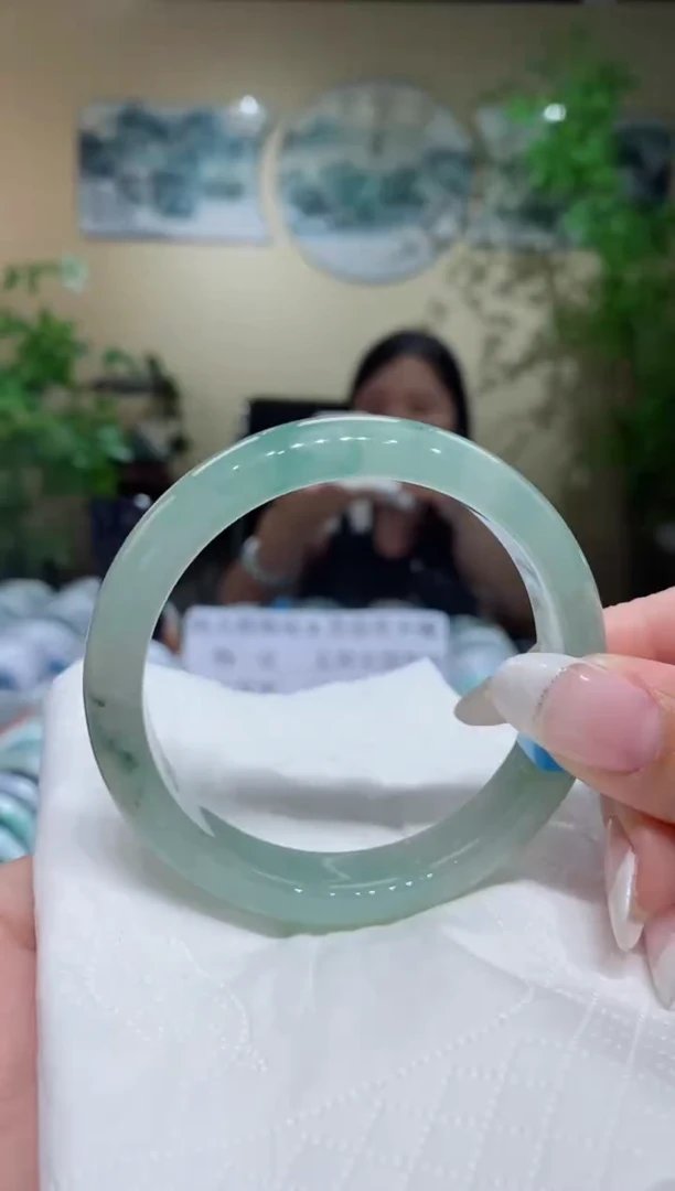 未镶嵌手镯翡翠圈口56.4