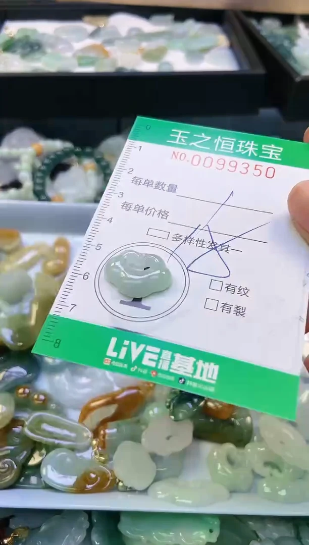 翡翠未镶嵌颈饰闪购0099350
