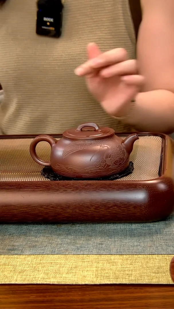 茶壶紫砂徐记福康 原矿紫砂 15