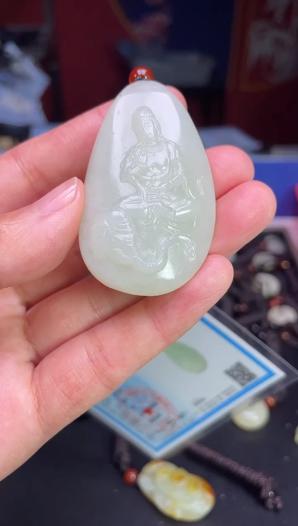 颈饰未镶嵌和田玉11