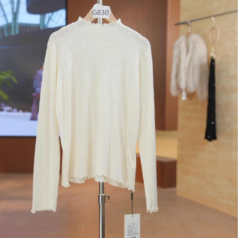 G830秋冬针织毛衣百搭气质时尚女装1.4