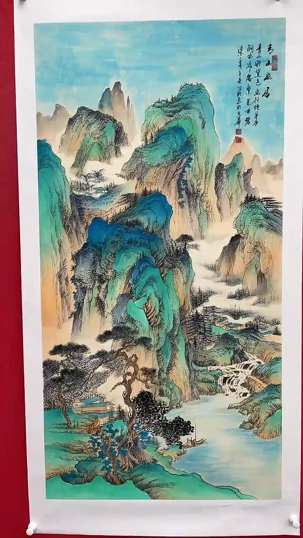 国画精美国画作品