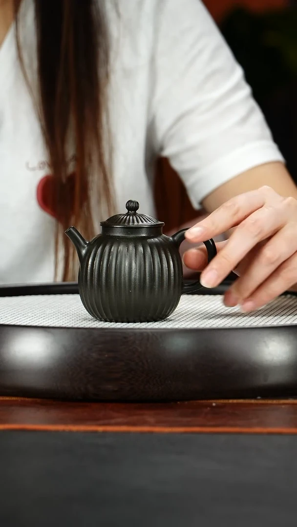 茶壶紫砂宜兴原矿紫砂壶64