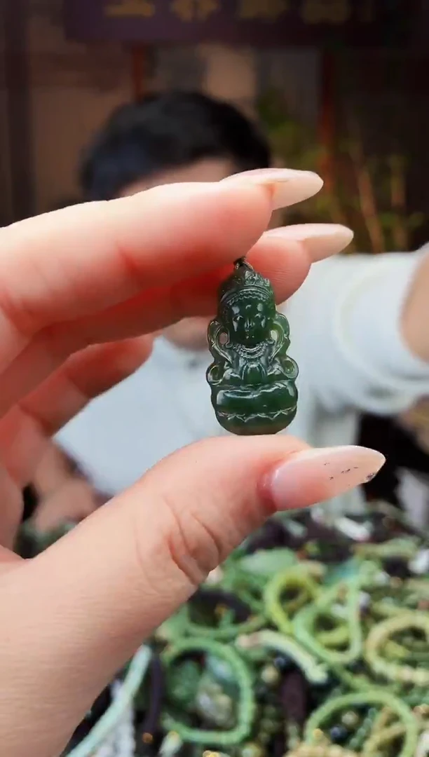 颈饰未镶嵌和田玉多样性发货拍一发一