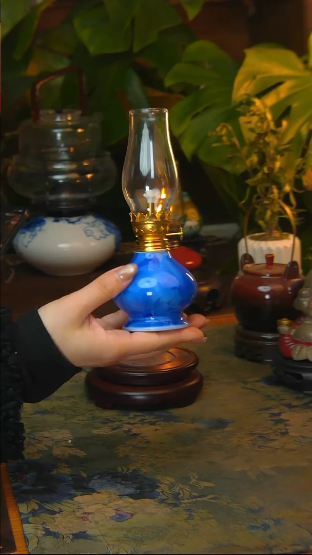 【闪购商品】景德镇陶瓷手工灯摆件