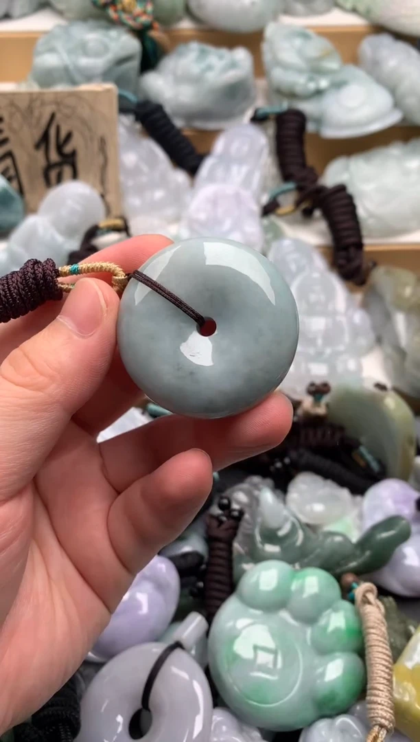 吊坠(不含链)未镶嵌翡翠1