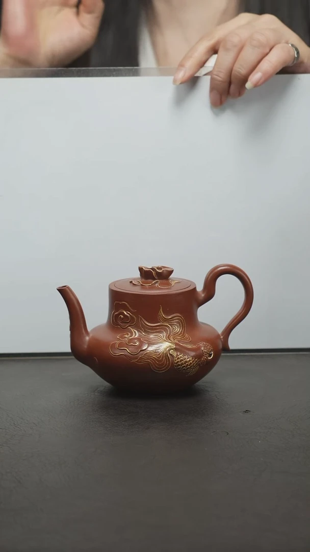 【闪购商品】紫砂茶壶朱泥大红袍紫砂壶