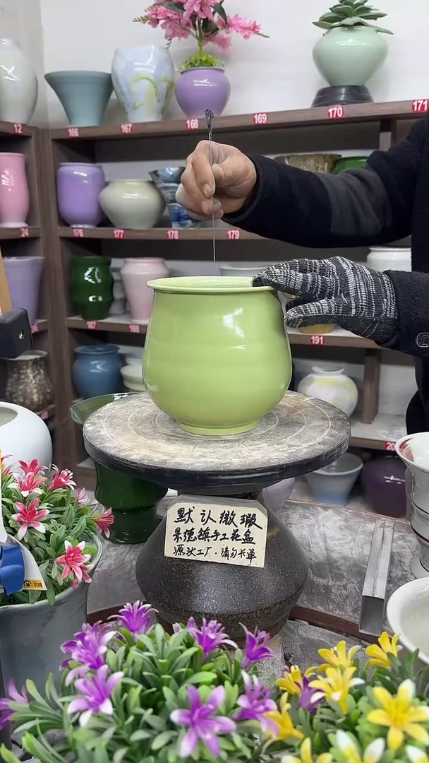 12-15-高16口12瑕-花盆