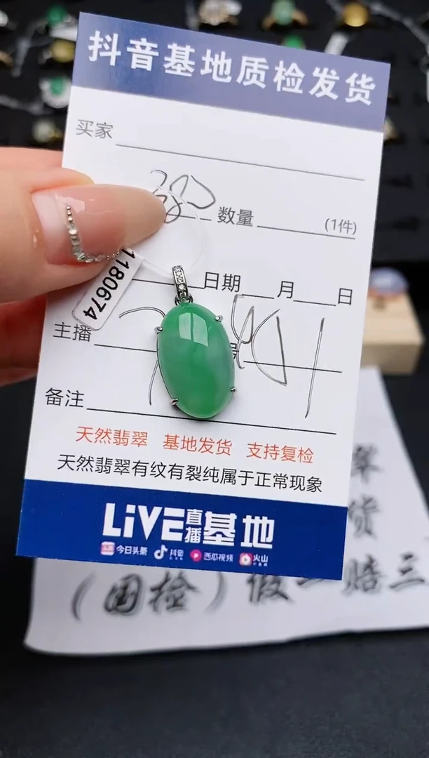 【闪购商品】翡翠颈饰银S925镶嵌...............