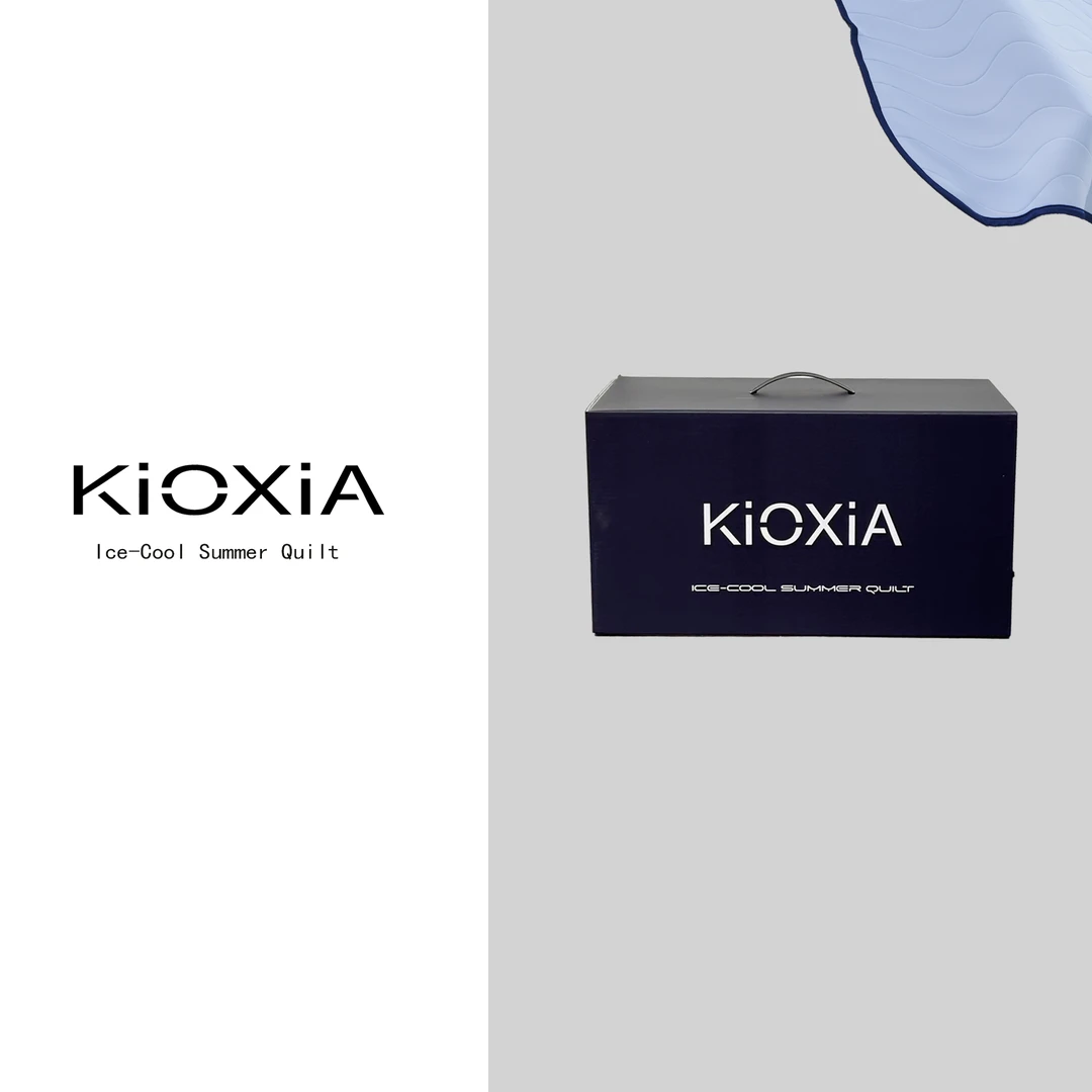 KIOXIA即刻冰感控温深睡凉席 可机洗母婴A类礼盒发货