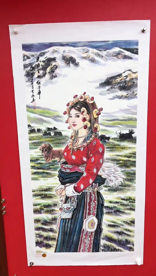 国画李雪傲-书法/绘画32