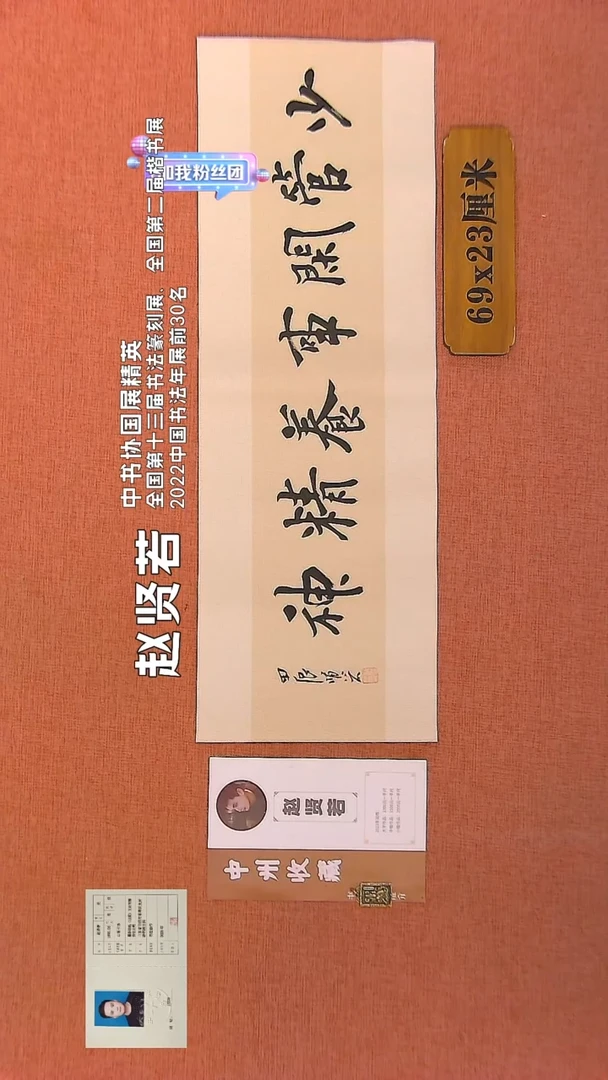 【闪购商品】书法8        赵贤若书法作品