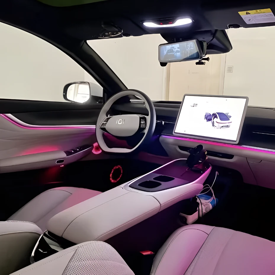 长安启源A07适用私人定制原车亚克力氛围灯动态幻彩手机语音控制