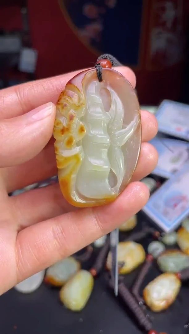 颈饰未镶嵌和田玉1