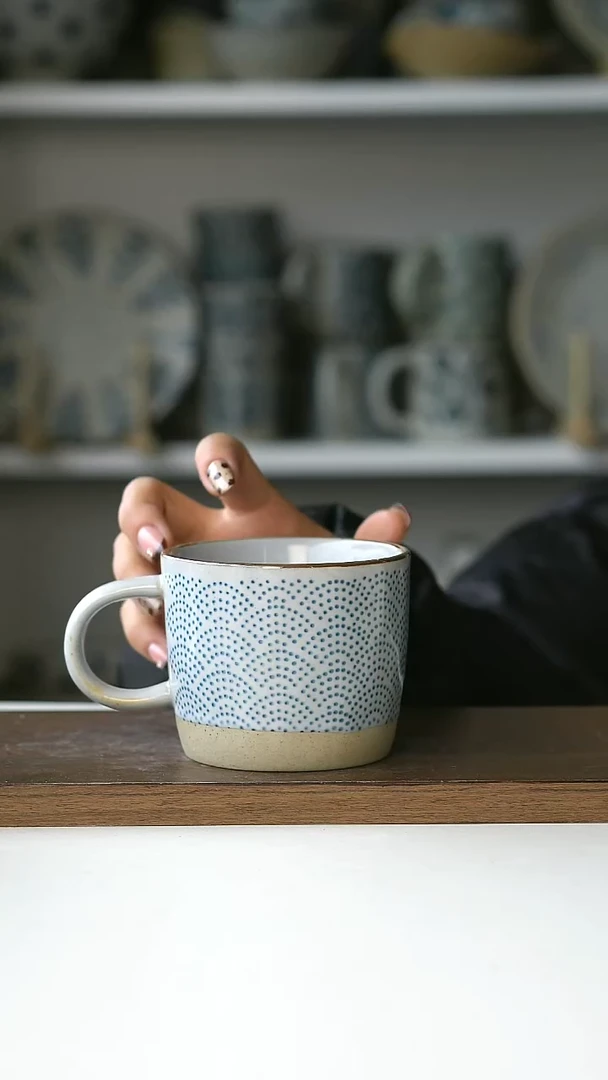 【闪购商品】陶瓷064粗陶马克杯微瑕@4-2@