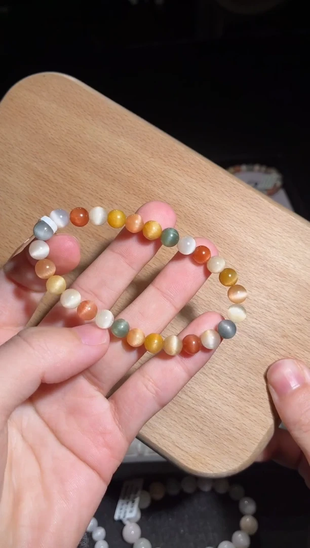 未镶嵌手链水晶227号多样性发一B 6+