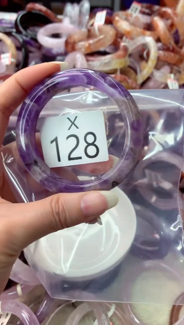 未镶嵌手镯水晶X128-54