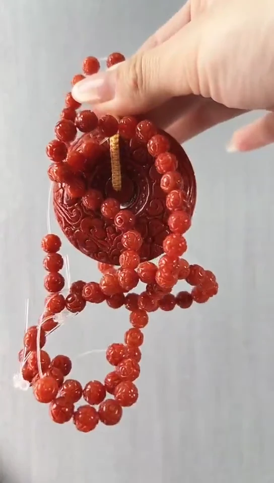 颈饰未镶嵌翡翠波*平安扣