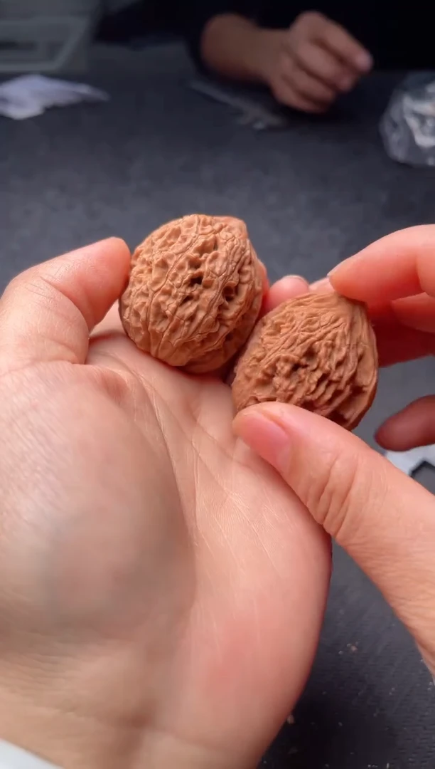 把件文玩核桃w18  水龙纹 35尺