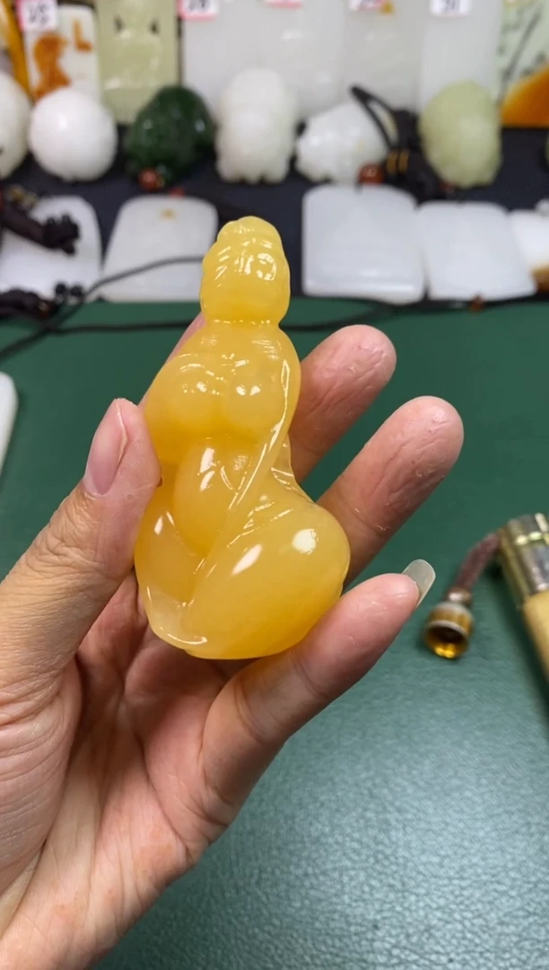 天然玉石未镶嵌颈饰