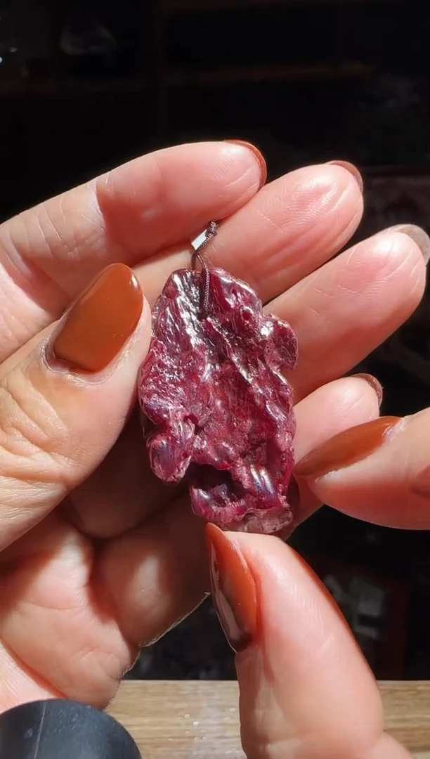 天然辰砂朱砂无根砂66