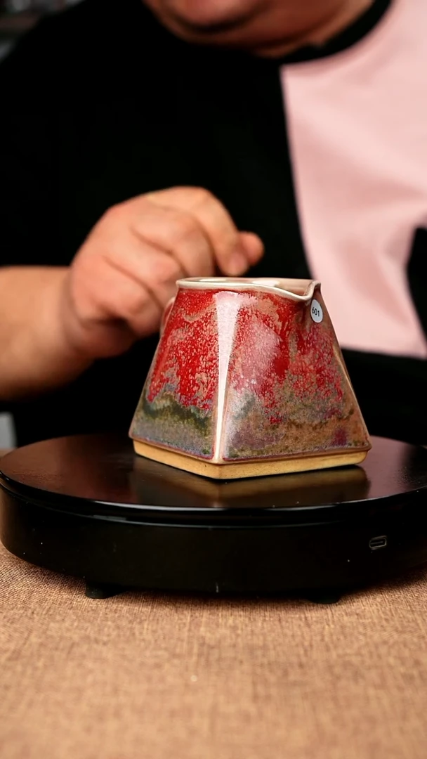 【闪购商品】601#省工一级品原矿钧瓷炉钧釉公道杯