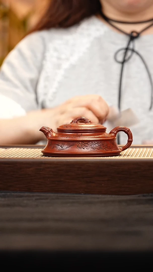 茶壶紫砂J0520030268钰井 龙血砂