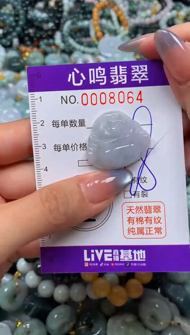 颈饰未镶嵌翡翠闪购008064