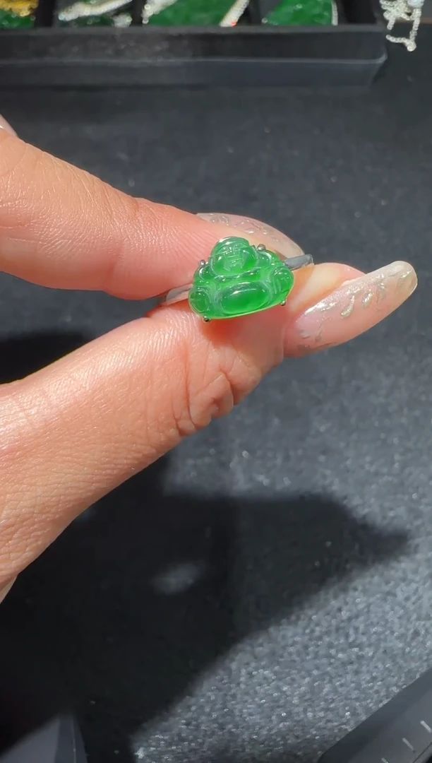【闪购商品】翡翠戒指未镶嵌多样性发货拍一发一