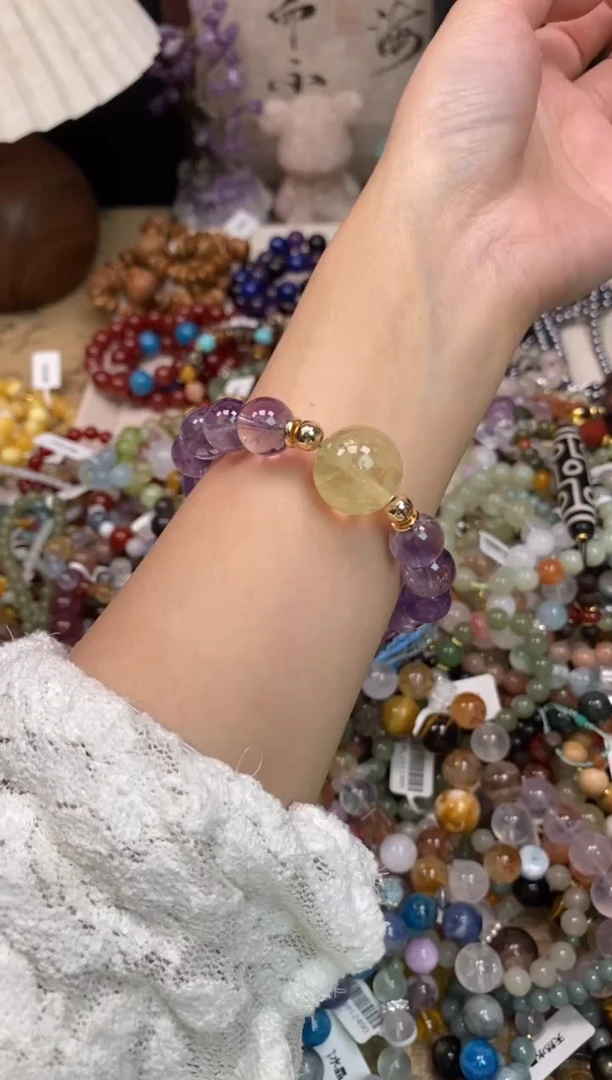 未镶嵌手链紫晶194