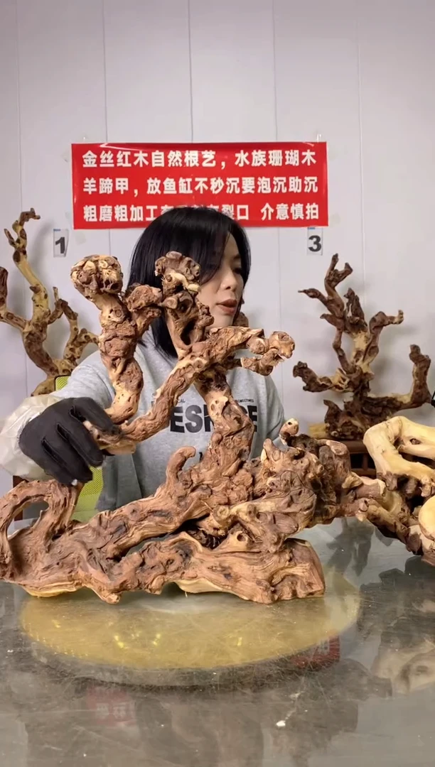 【闪购商品】香榧木50金丝红木 羊蹄甲