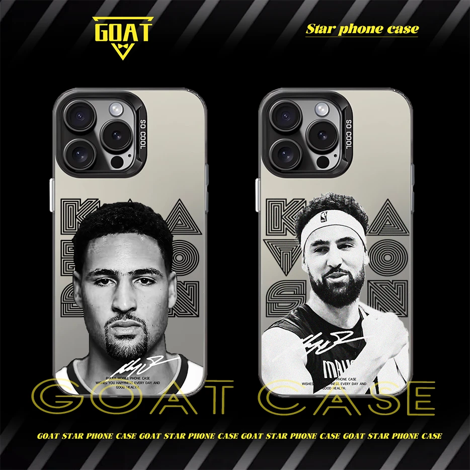 GOAT 汤普森彩银NBA球星防摔手机壳【适用于苹果华为OPPO小米VIVO】