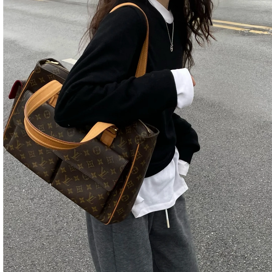 99新 LouisVuitton/路易威登 骆驼包换新植鞣革-80123