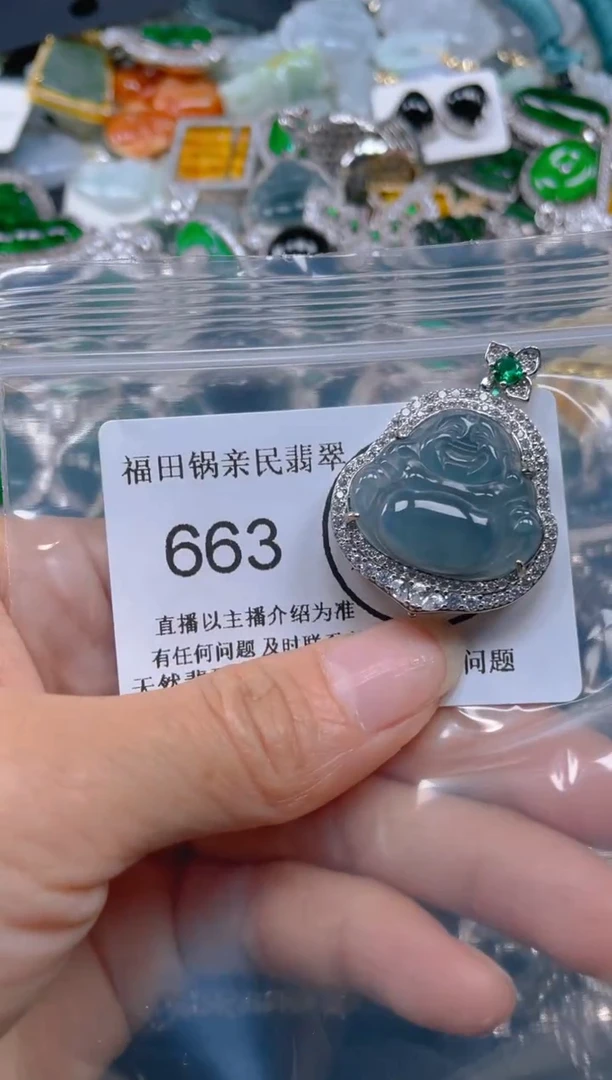 【闪购商品】翡翠吊坠(不含链)未镶嵌663